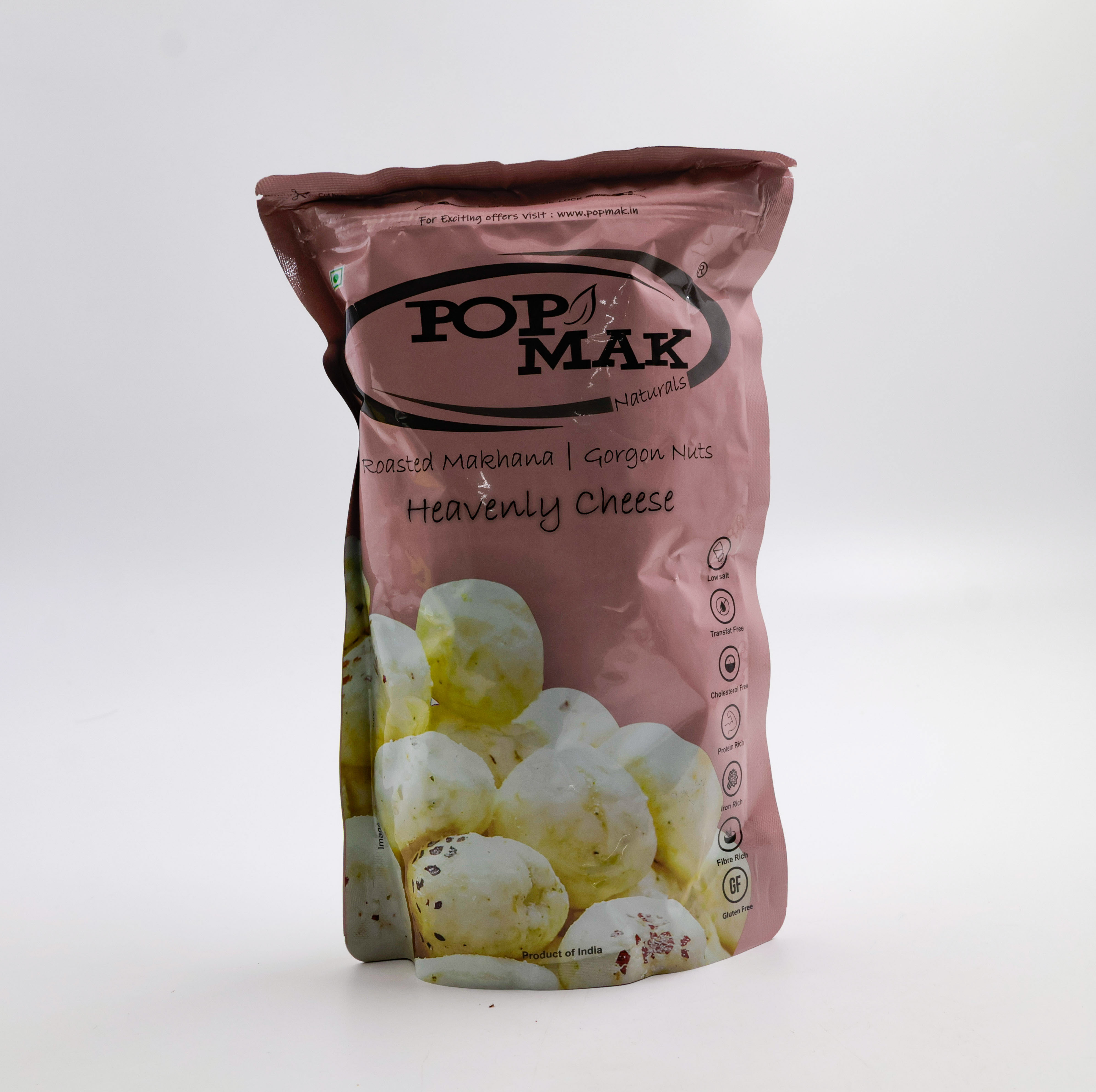 Pop Mak Makhana Heavenly Cheese 80 g